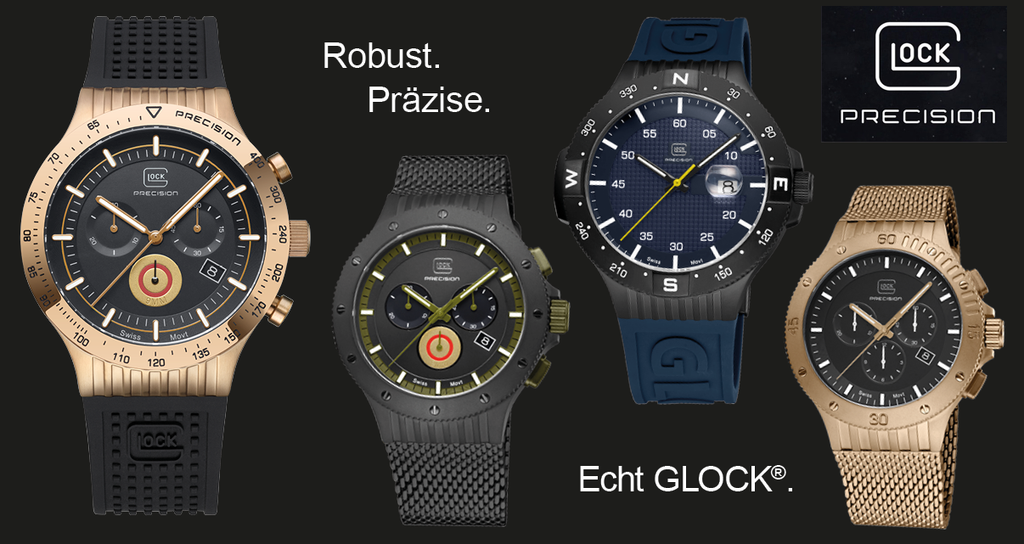 Jetzt neu: Original GLOCK® Watches bei mydryfire.shop