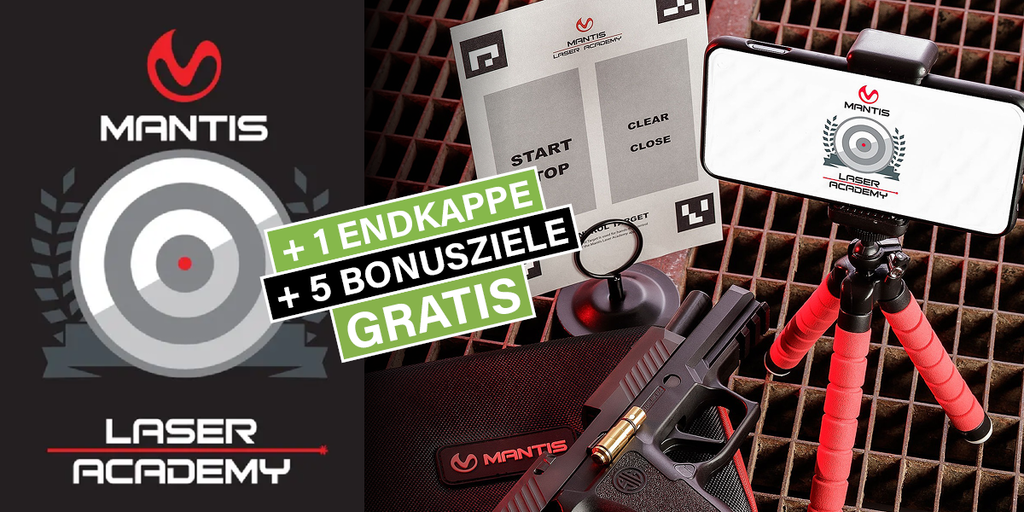 AKTION: LASER ACADEMY inkl. GRATIS Endkappe und BONUS-Zielscheiben