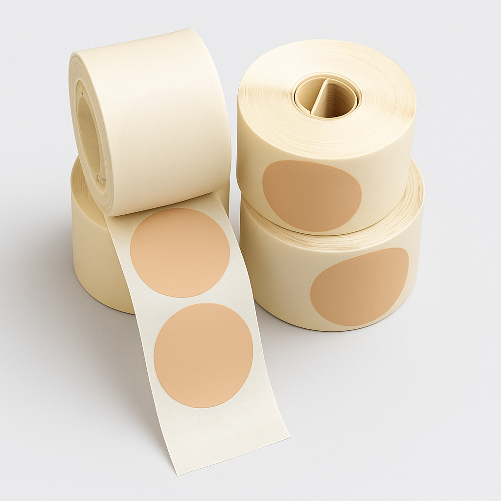 Schusspflaster braun Ø 35mm