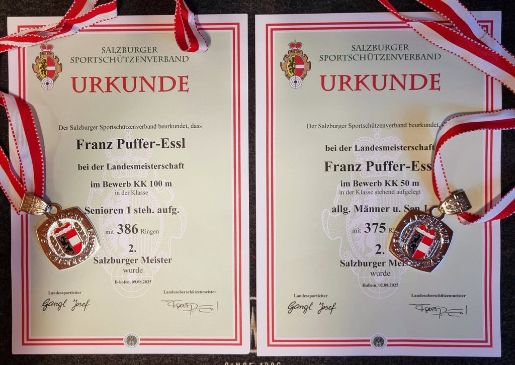 Wir gratulieren Franz Essl zum Doppelvizemeister!