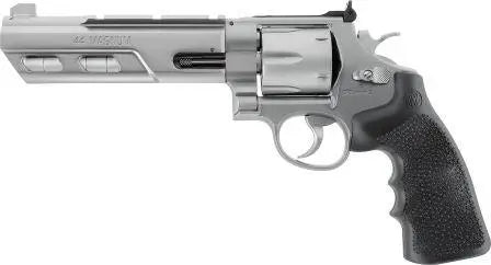 Trainingspistole mit Blowback | Umarex ‌‌‌‌‌AS Smith & Wesson 629 Competitor 6" Steel Finish 6 mm CO₂ – max. 2 Joule, 6 Schuss
