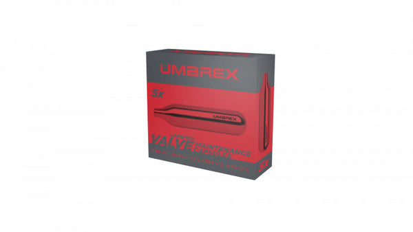 UMAREX- CO2 Wartungskapseln | 12g mit Öl