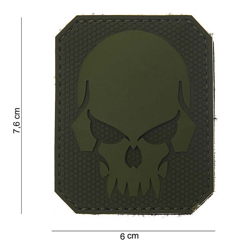 VAN OS - 3D Patch | Pirate Skull grün