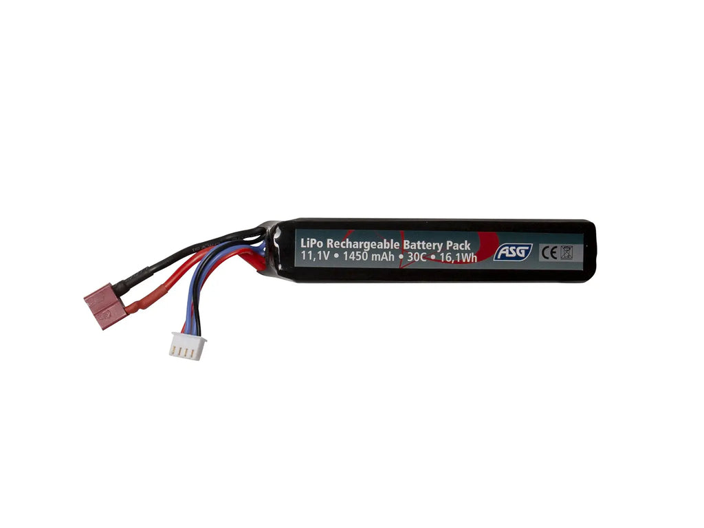 ASG LiPo-Akku 11,1 V – 1450 mAh, 30C mit T-Stecker