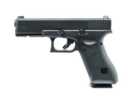 Trainingspistole mit Blowback | Umarex ‌‌AS Glock 17 Gen5 6 mm Gas-Airsoft – 1 Joule, 22 Schuss