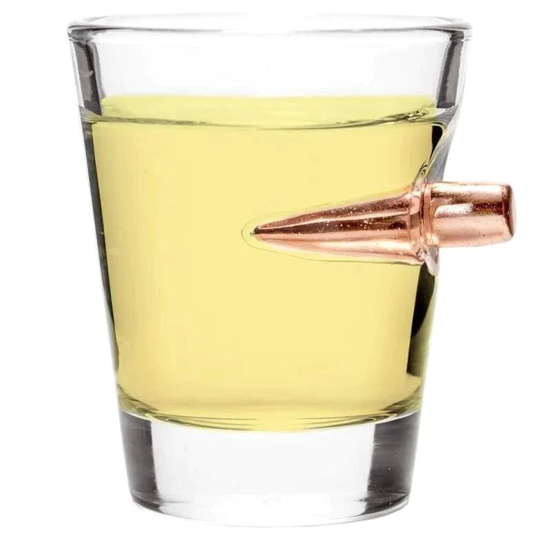 Lucky Shot - Schnapsglas mit .308 Geschoss - MantisX.de