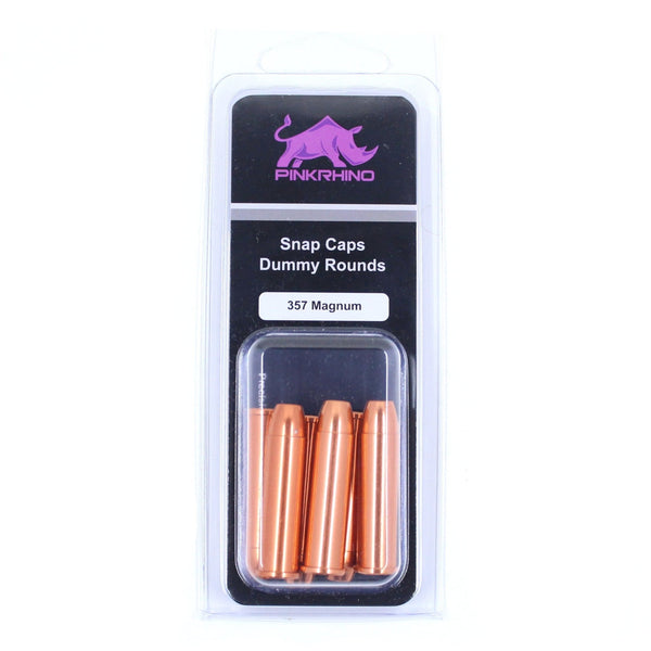 Pink Rhino – Snap Caps 357 Magnum – 6 Stück - MantisX.de