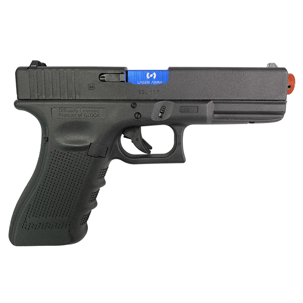 Trainingspistole mit Blowback | Umarex G17 | Gen 4 | CO2 | roter Laser