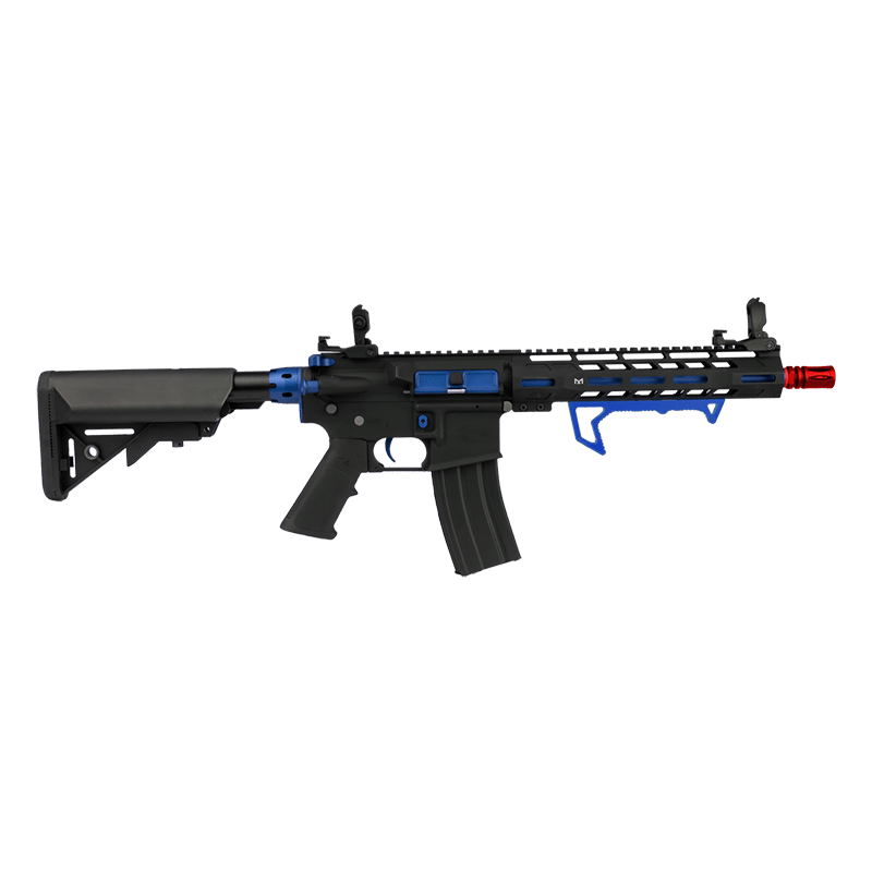 Trainingsgewehr mit Blowback | M4 Hornet | roter Laser - Farbe: BLAU