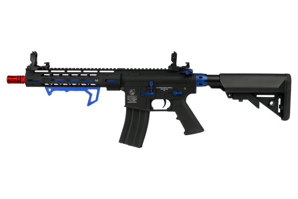 Trainingsgewehr mit Blowback | M4 Hornet | roter Laser - Farbe: BLAU