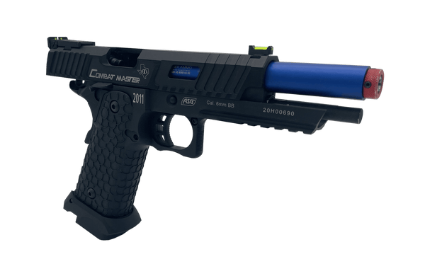 Trainingspistole mit Blowback | 2011 STI Combat Master | CO2 | IR Laser