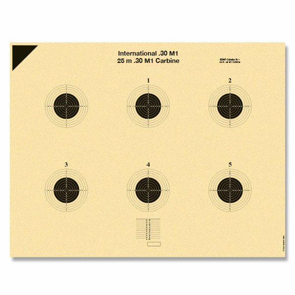 BDMP-Scheibe Nr. 1, 25m