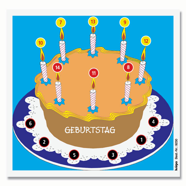 Glücksscheibe Geburtstag