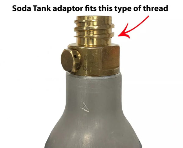 CoolFire CO2 Soda Maker Adapter - MantisX.de