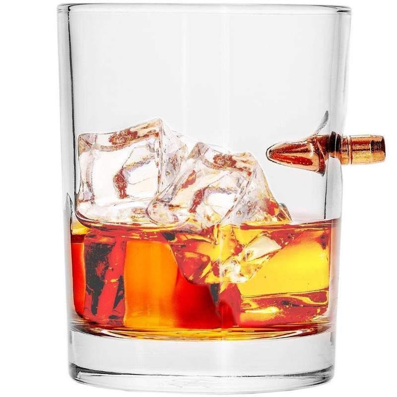 Lucky Shot - Whiskyglas mit .308 Geschoss - MantisX.de